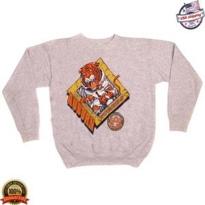 Vintage NCAA Auburn Tigers Mascot Logo Sweatshirt, Auburn Tigers Shirt, Auburn U